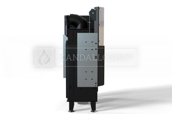 Defro Home Intra ME BP G légfűtéses kandallóbetét jobbos sarki üveggel kandalloshop