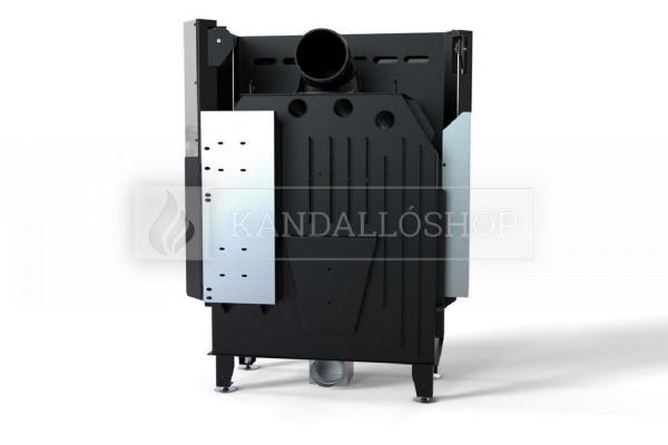 Defro Home Intra ME BP G légfűtéses kandallóbetét jobbos sarki üveggel kandalloshop