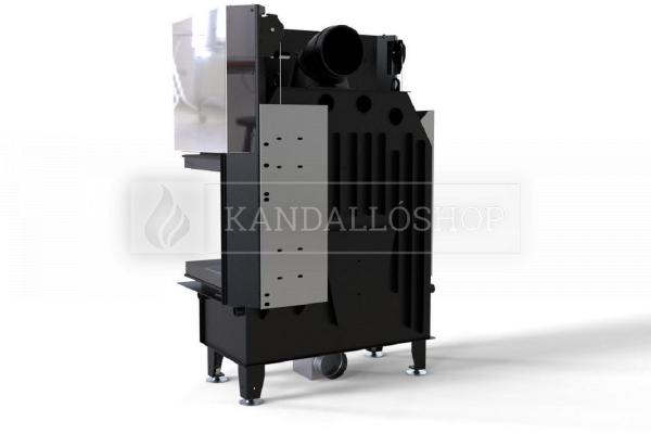 Defro Home Intra ME BP G légfűtéses kandallóbetét jobbos sarki üveggel kandalloshop