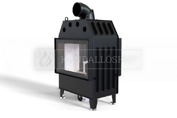 Defro Home Intra ME T légfűtéses kandallóbetét sík kétoldalas üveggel kandalloshop