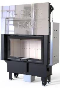 Defro Home Intra ME SLIM G légfűtéses kandallóbetét sík üveggel