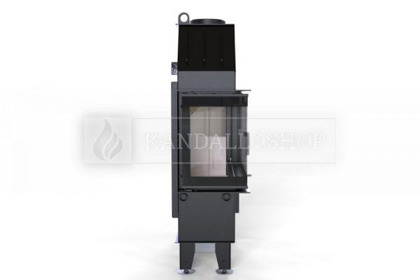 Defro Home Intra ME SLIM légfűtéses kandallóbetét sík üveggel kandalloshop