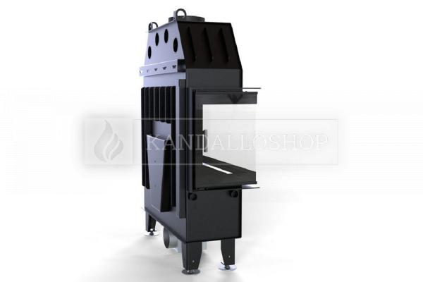 Defro Home Intra ME SLIM légfűtéses kandallóbetét sík üveggel kandalloshop