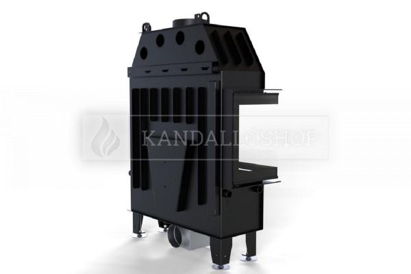 Defro Home Intra ME SLIM légfűtéses kandallóbetét sík üveggel kandalloshop