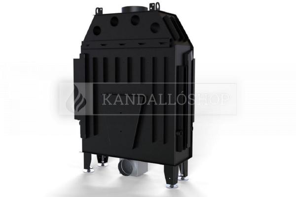 Defro Home Intra ME BP SLIM légfűtéses kandallóbetét jobbos sarki üveggel kandalloshop