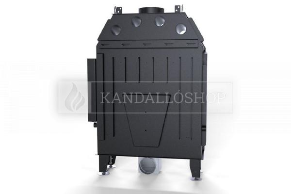 Defro Home Intra ME BP SLIM légfűtéses kandallóbetét jobbos sarki üveggel kandalloshop