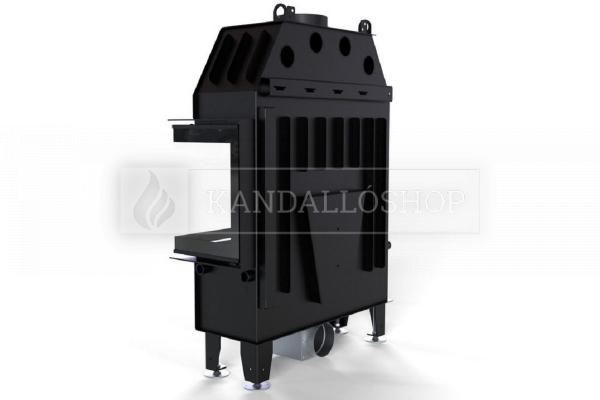 Defro Home Intra ME BP SLIM légfűtéses kandallóbetét jobbos sarki üveggel kandalloshop