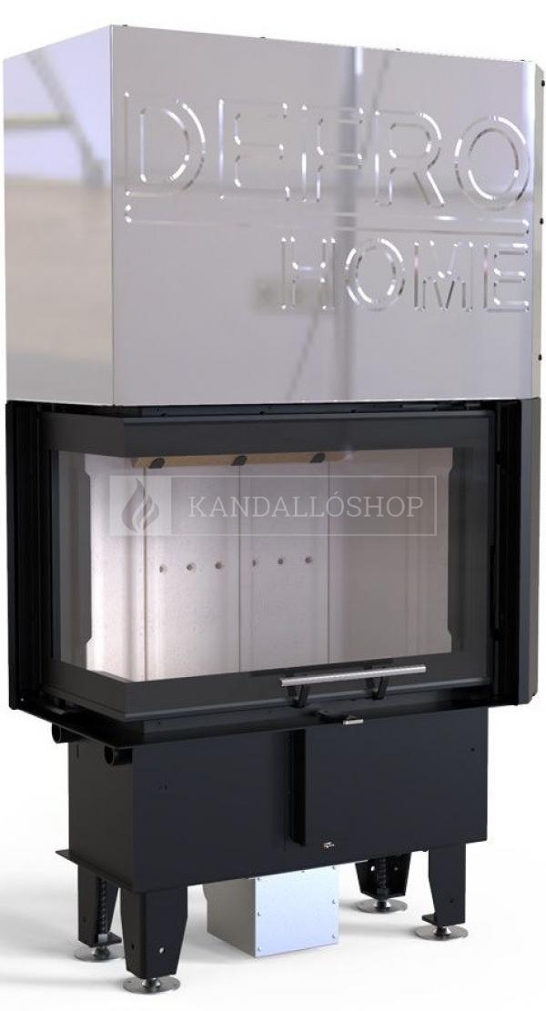 Defro Home Intra ME BL SLIM G légfűtéses kandallóbetét balos sarki üveggel kandalloshop