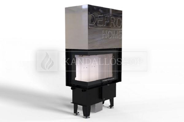 Defro Home Intra ME BL SLIM G légfűtéses kandallóbetét balos sarki üveggel kandalloshop