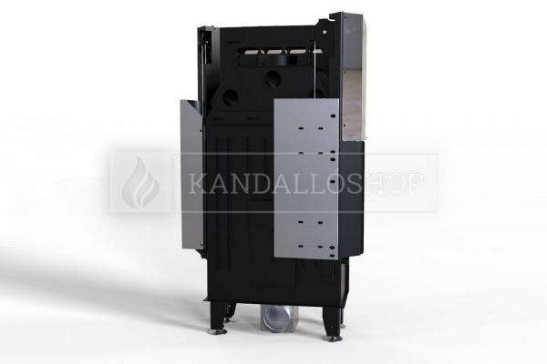 Defro Home Intra ME BL SLIM G légfűtéses kandallóbetét balos sarki üveggel kandalloshop