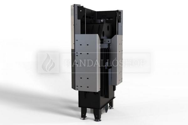 Defro Home Intra ME BL SLIM G légfűtéses kandallóbetét balos sarki üveggel kandalloshop