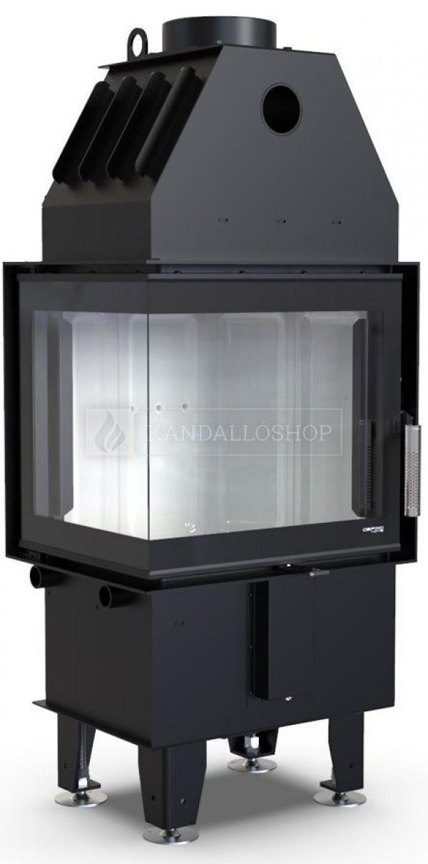 Defro Home Intra XSM BL MINI balos sarok légfűtéses kandallóbetét kandalloshop
