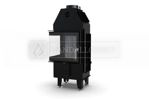 Defro Home Intra XSM BL MINI balos sarok légfűtéses kandallóbetét kandalloshop