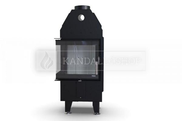 Defro Home Intra XSM BL MINI balos sarok légfűtéses kandallóbetét kandalloshop