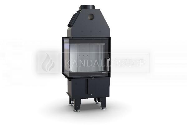 Defro Home Intra XSM BL MINI balos sarok légfűtéses kandallóbetét kandalloshop