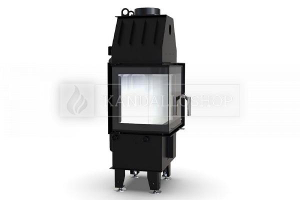 Defro Home Intra XSM BL MINI balos sarok légfűtéses kandallóbetét kandalloshop
