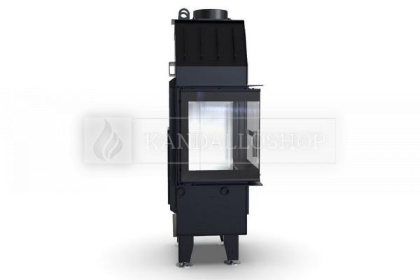Defro Home Intra XSM BL MINI balos sarok légfűtéses kandallóbetét kandalloshop