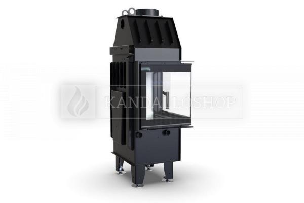 Defro Home Intra XSM BL MINI balos sarok légfűtéses kandallóbetét kandalloshop
