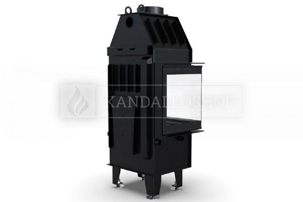 Defro Home Intra XSM BL MINI balos sarok légfűtéses kandallóbetét kandalloshop