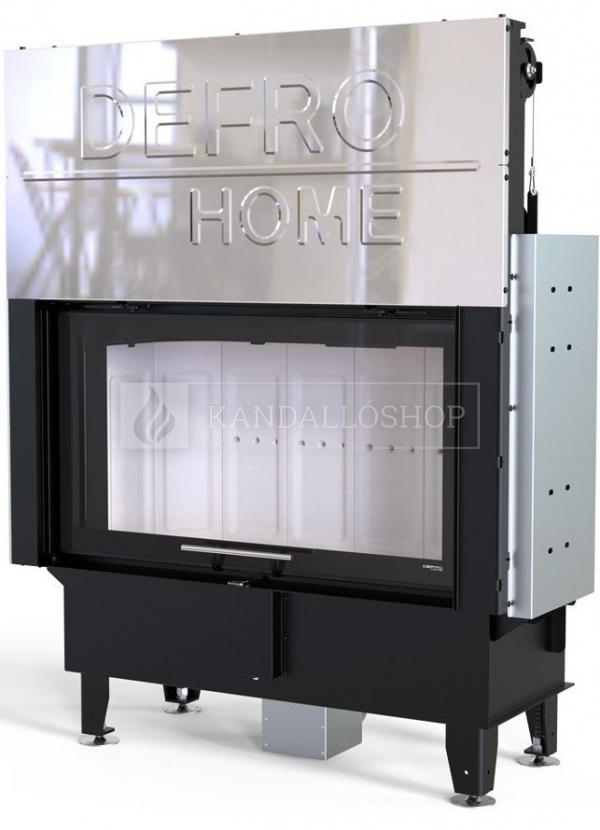 Defro Home Intra LA G légfűtéses kandallóbetét sík üveggel és tolóajtóval kandalloshop