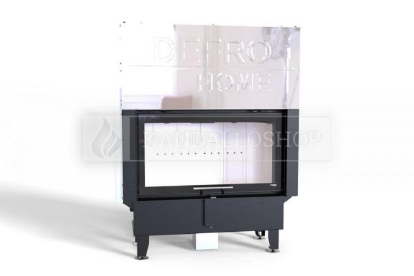 Defro Home Intra LA G légfűtéses kandallóbetét sík üveggel és tolóajtóval kandalloshop
