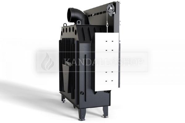 Defro Home Intra LA G légfűtéses kandallóbetét sík üveggel és tolóajtóval kandalloshop