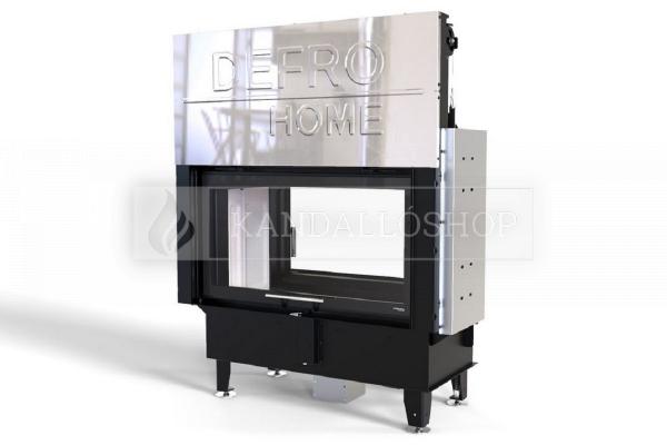 Defro Home Intra LA T G légfűtéses kandallóbetét sík kétoldalas üveggel és liftes tolóajtóval kandalloshop