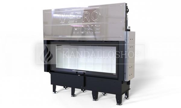 Defro Home Intra XLA G légfűtéses kandallóbetét sík üveggel és tolóajtóval kandalloshop