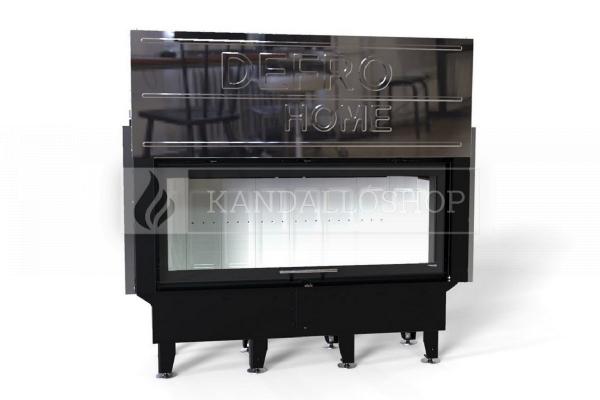 Defro Home Intra XLA G légfűtéses kandallóbetét sík üveggel és tolóajtóval kandalloshop