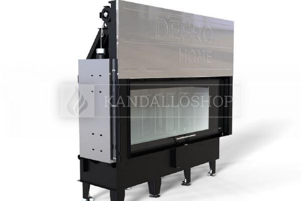 Defro Home Intra XLA G légfűtéses kandallóbetét sík üveggel és tolóajtóval kandalloshop