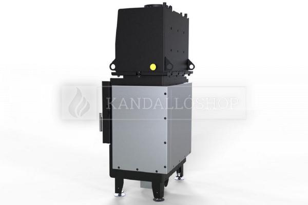 Defro Home RIVA SM BL SHORT vízteres sarki üvegű kandallóbetét 