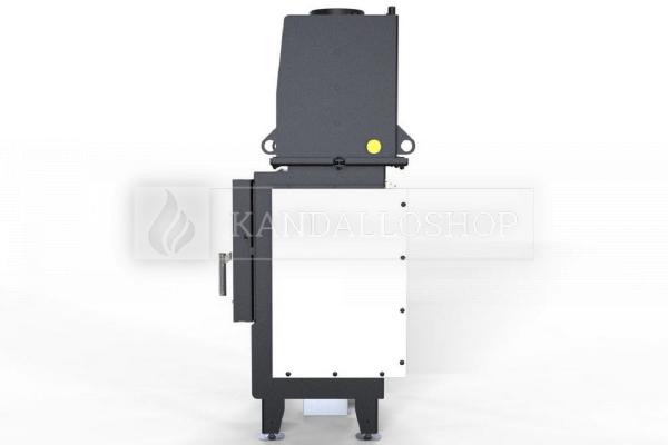 Defro Home RIVA SM BL SHORT vízteres sarki üvegű kandallóbetét 