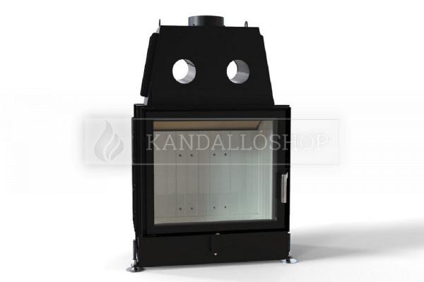 Defro Home Portal ME légfűtéses kandallóbetét sík üveggel kandalloshop