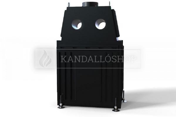 Defro Home Portal ME légfűtéses kandallóbetét sík üveggel kandalloshop
