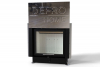 Defro Home Portal ME G légfűtéses kandallóbetét sík üveggel és liftes tolóajtóval kandalloshop