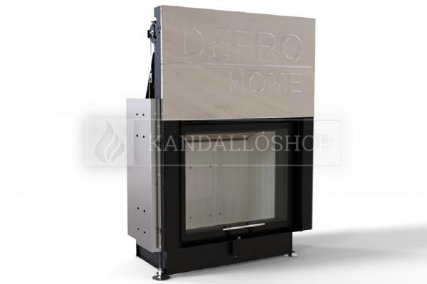 Defro Home Portal ME G légfűtéses kandallóbetét sík üveggel és liftes tolóajtóval kandalloshop