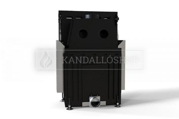 Defro Home Portal ME G légfűtéses kandallóbetét sík üveggel és liftes tolóajtóval kandalloshop