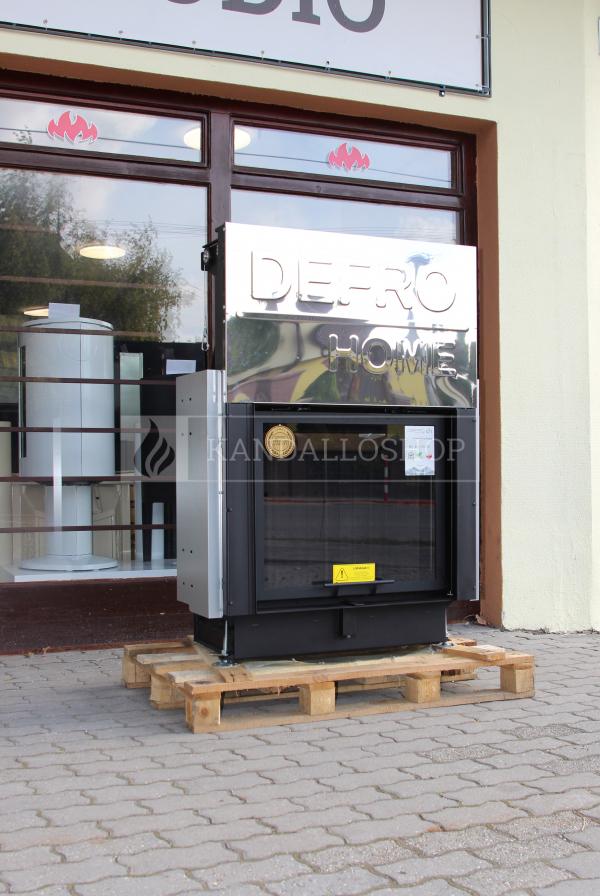 Defro Home Portal ME G légfűtéses kandallóbetét sík üveggel és liftes tolóajtóval kandalloshop