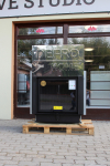 Defro Home Portal ME G légfűtéses kandallóbetét sík üveggel és liftes tolóajtóval kandalloshop