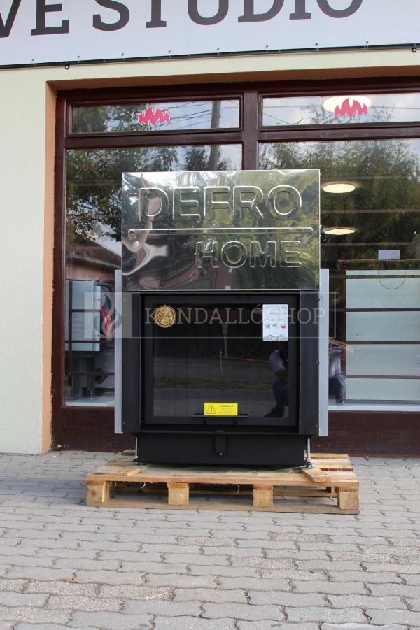 Defro Home Portal ME G légfűtéses kandallóbetét sík üveggel és liftes tolóajtóval kandalloshop