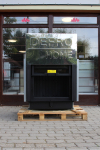 Defro Home Portal ME G légfűtéses kandallóbetét sík üveggel és liftes tolóajtóval kandalloshop