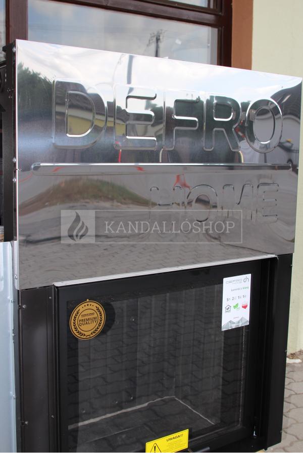 Defro Home Portal ME G légfűtéses kandallóbetét sík üveggel és liftes tolóajtóval kandalloshop