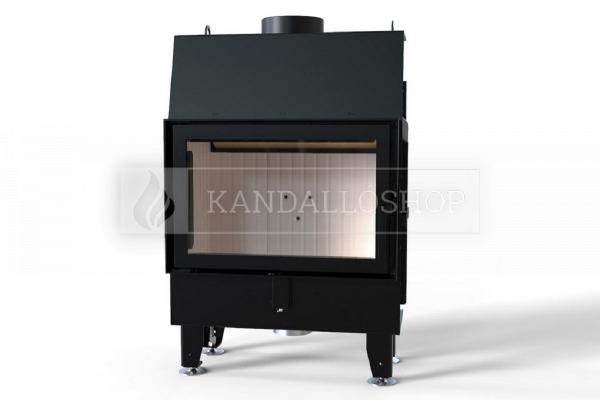 Defro Home IMPULS SM légfűtéses kandallóbetét sík üveggel kandalloshop