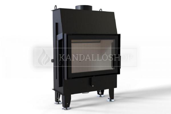 Defro Home IMPULS SM légfűtéses kandallóbetét sík üveggel kandalloshop