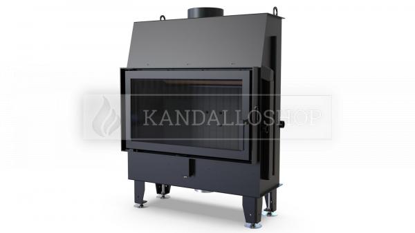 Defro Home IMPULS ME légfűtéses kandallóbetét sík üveggel kandalloshop