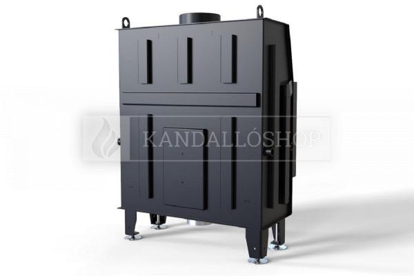 Defro Home IMPULS ME légfűtéses kandallóbetét sík üveggel kandalloshop
