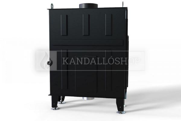 Defro Home IMPULS ME légfűtéses kandallóbetét sík üveggel kandalloshop