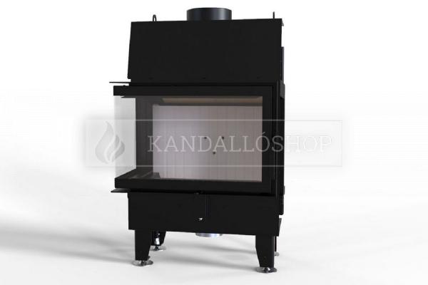 Defro Home IMPULS SM BL légfűtéses kandallóbetét balos sarki üveggel kandalloshop