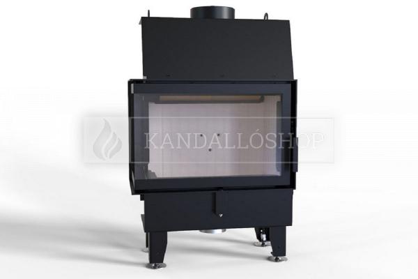 Defro Home IMPULS SM BL légfűtéses kandallóbetét balos sarki üveggel kandalloshop