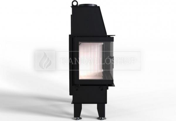 Defro Home IMPULS SM BL légfűtéses kandallóbetét balos sarki üveggel kandalloshop